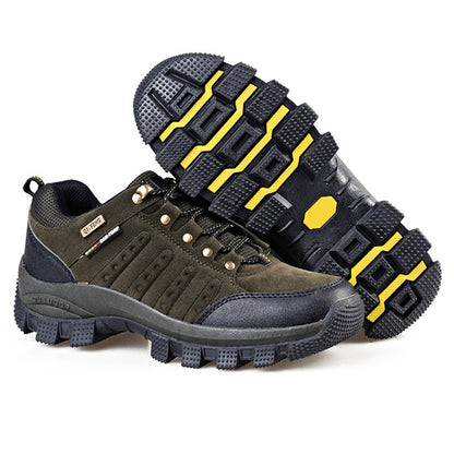 Men's Leather Durable Outdoor Boots