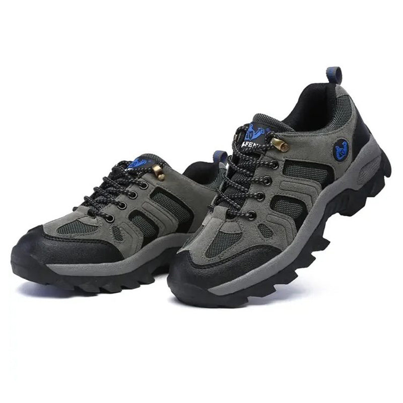 🔥Free Shipping-Men's Genuine Leather Comfort Orthopedic Walking Shoes Hiking Shoes