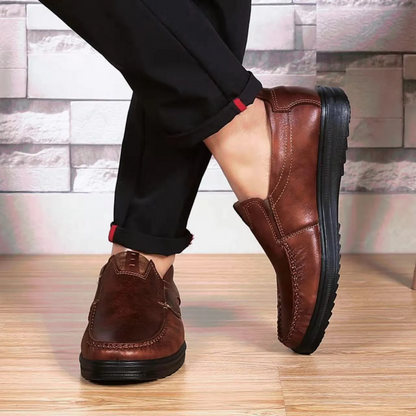Last Day 49% OFF🔥Men's Comfortable Soft Sole Casual Slip-on Leather Loafers