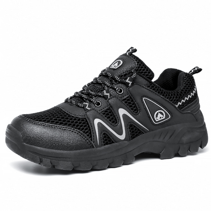 Men's Breathable Lightweight Arch Support Hiking Orthopedic Shoes(Upgraded Durability)