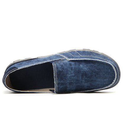 Men Denim Canvas Walking Shoes