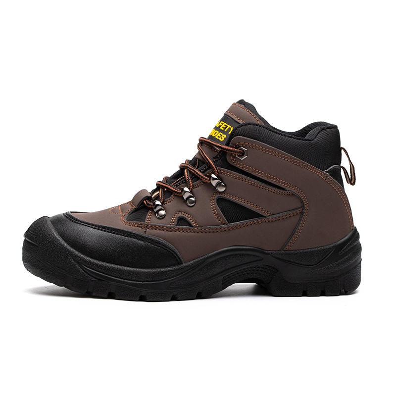 Men Fashion Steel Toe Cap Shoes Waterproof Non-Slip Safety Work Boots (ANSI Approved)