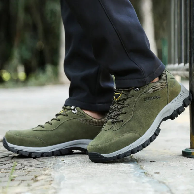 (🎄CHRISTMAS SPECIALS-70%OFF🎁) Men's Waterproof Breathable Lightweight Arch Support Hiking Shoes for Plantar Fasciitis (Medical Certification)