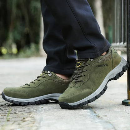 (🎄CHRISTMAS SPECIALS-70%OFF🎁) Men's Waterproof Breathable Lightweight Arch Support Hiking Shoes for Plantar Fasciitis (Medical Certification)