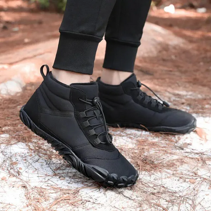 Men's  Waterproof Warm Non-Slip Fleece Comfortable Sneakers Snow Ankle Shoes