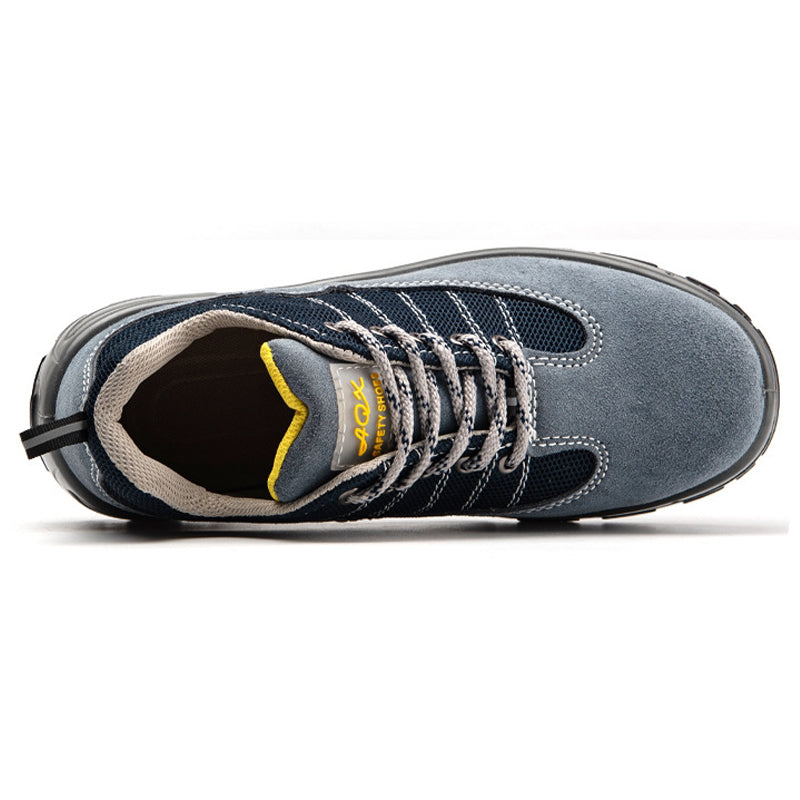 Men's Anti-smashing and Puncture-proof Steel Toe Work Shoes Hiking Shoes