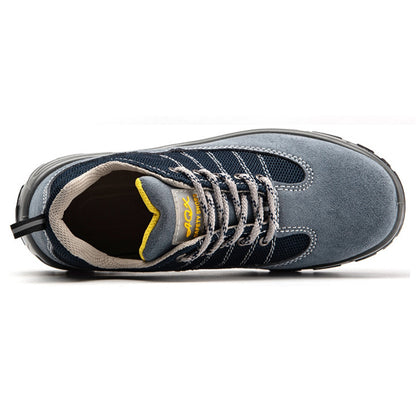 Men's Anti-smashing and Puncture-proof Steel Toe Work Shoes Hiking Shoes