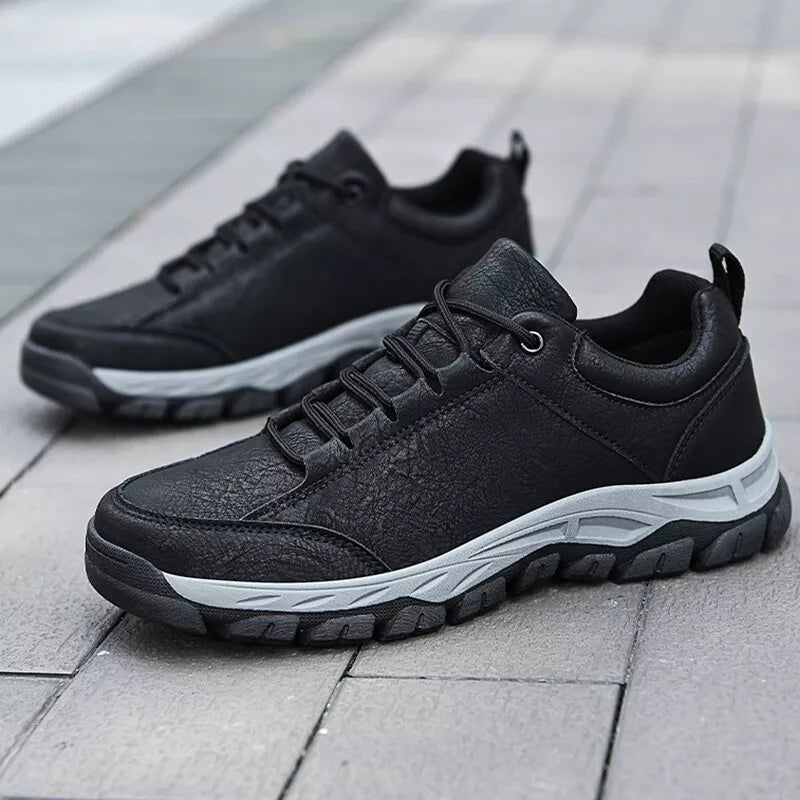 (💯 Made in the USA)Men’s Leather Shoes, Comfortable Orthopedic, Height-Increasing, Waterproof, Lightweight, Breathable