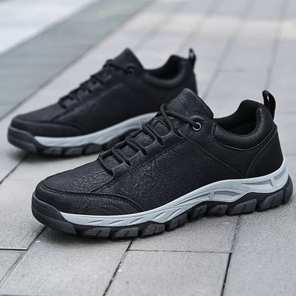 (💯 Made in the USA)Men’s Leather Shoes, Comfortable Orthopedic, Height-Increasing, Waterproof, Lightweight, Breathable