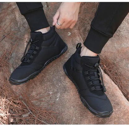 Men's  Waterproof Warm Non-Slip Fleece Comfortable Sneakers Snow Ankle Shoes