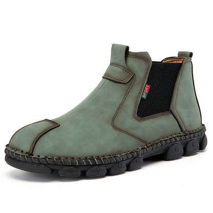 Men's Genuine Leather Comfortable Ankle Boots Chelsea Boots Leather shoes