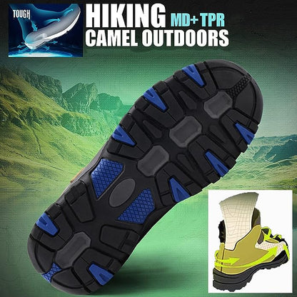 Men's Comfy Arch Support Lightweight Waterproof Hiking Orthopedic Shoes