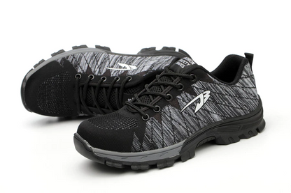 Men's work steel toe bulletproof safety shoes hiking sneakers