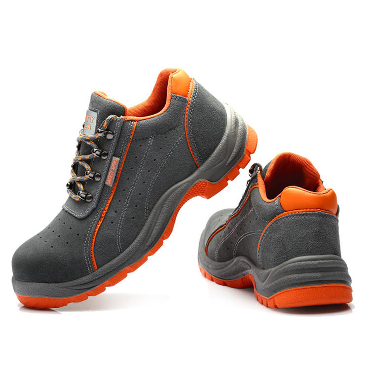 Labor shoes 2023 men's steel head anti-smashing anti-stab anti-slip welding electric welding tendon work shoes