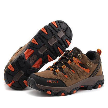 Men's Comfy Arch Support Lightweight Waterproof Hiking Orthopedic Shoes