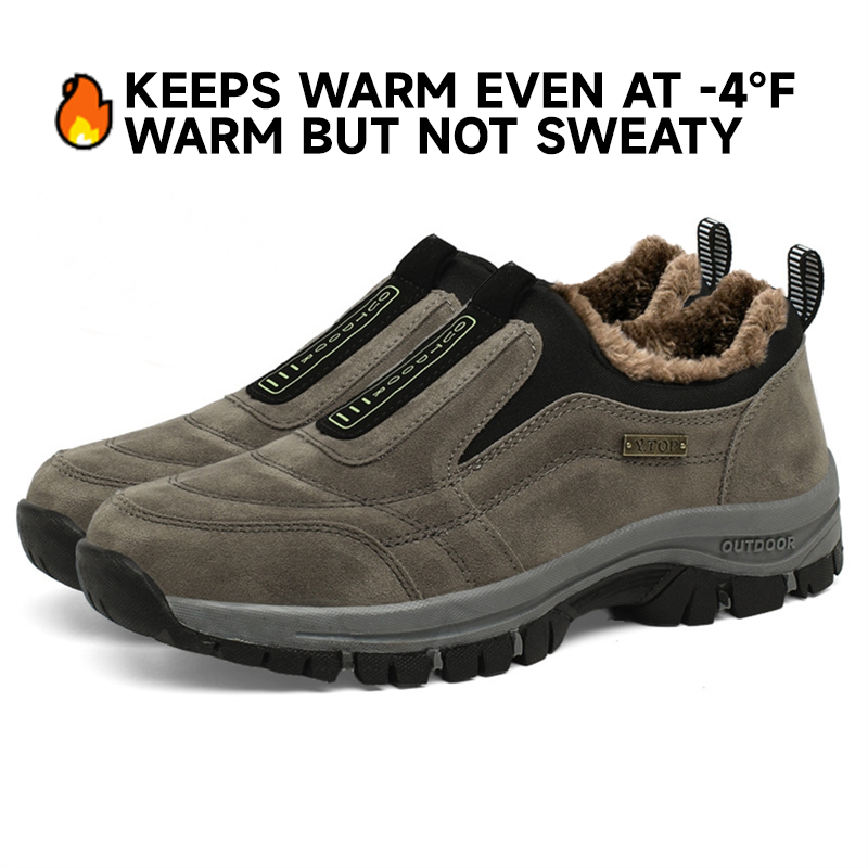 (⏰Last Day 70% OFF🔥)Men's Comfortable Waterproof Orthopedic Walking Shoes Hiking Shoes(🎁Free Insoles And Socks💖)