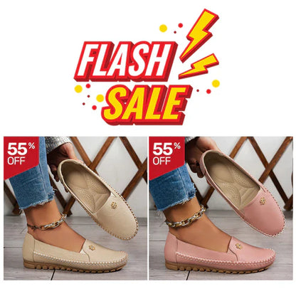 🔥Best Seller-Last Day Sale 60% OFF🔥 Stylish Orthopedic Leather Shoes - All-Day Comfort for Women