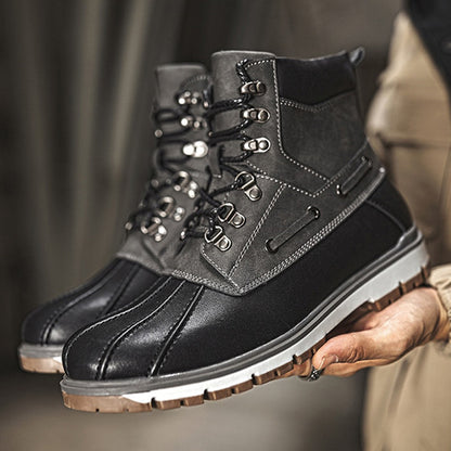 Men's Comfortable Waterproof Sneaker Boots (Great for All Seasons)