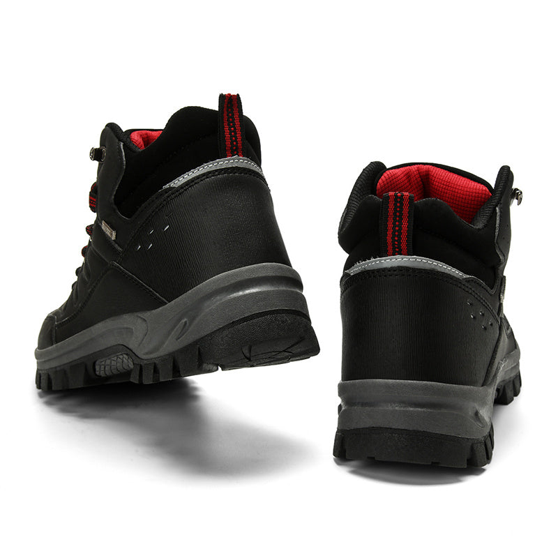 Men's Comfort Waterproof Leather Ankle Boots Hiking Boots