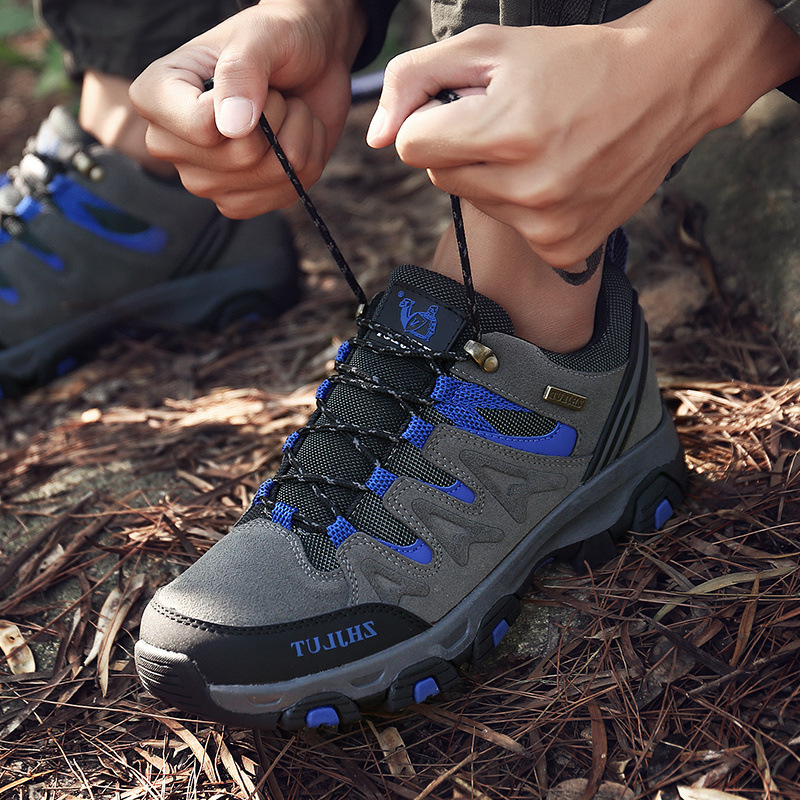 Men's Comfy Arch Support Lightweight Waterproof Hiking Orthopedic Shoes