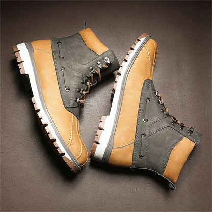 Men's Comfortable Waterproof Sneaker Boots (Great for All Seasons)