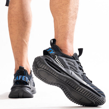 Dallader Men Steel Toe Work Safety Shoes - Effective Arch Support