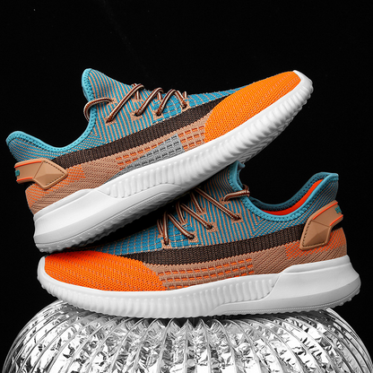 MEN'S FLYING WOVEN TRENDY RUNNING SHOE