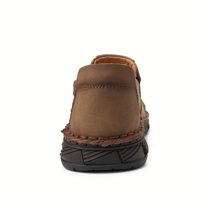 Men's Comfortable Leather Slip-on Orthopedic Shoes