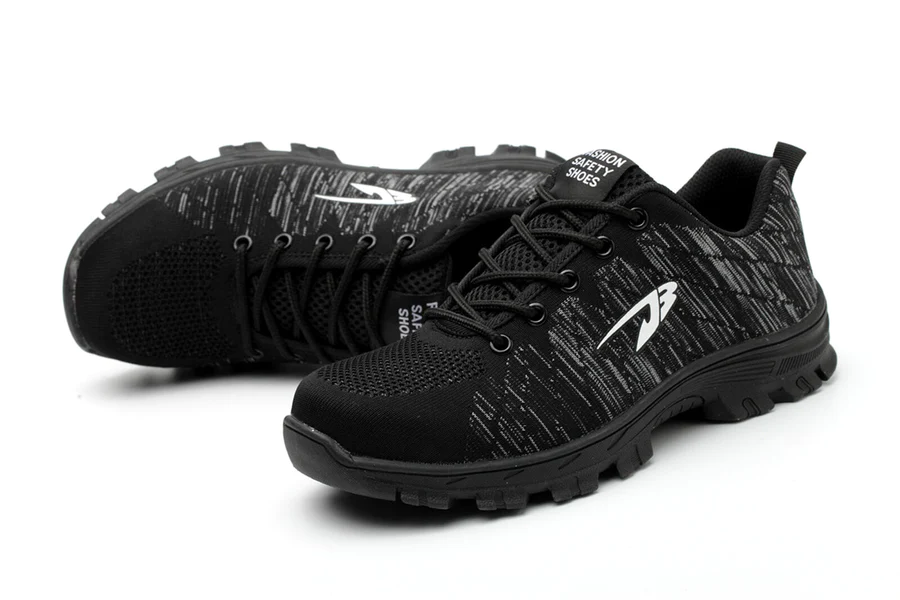 Men's work steel toe bulletproof safety shoes hiking sneakers