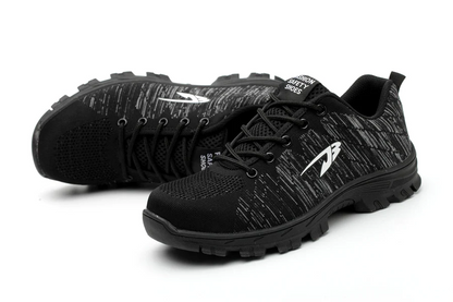 Men's work steel toe bulletproof safety shoes hiking sneakers