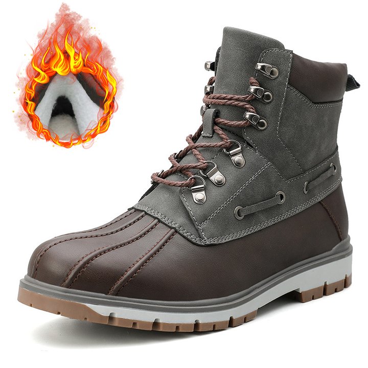 Men's Comfortable Waterproof Sneaker Boots (Great for All Seasons)