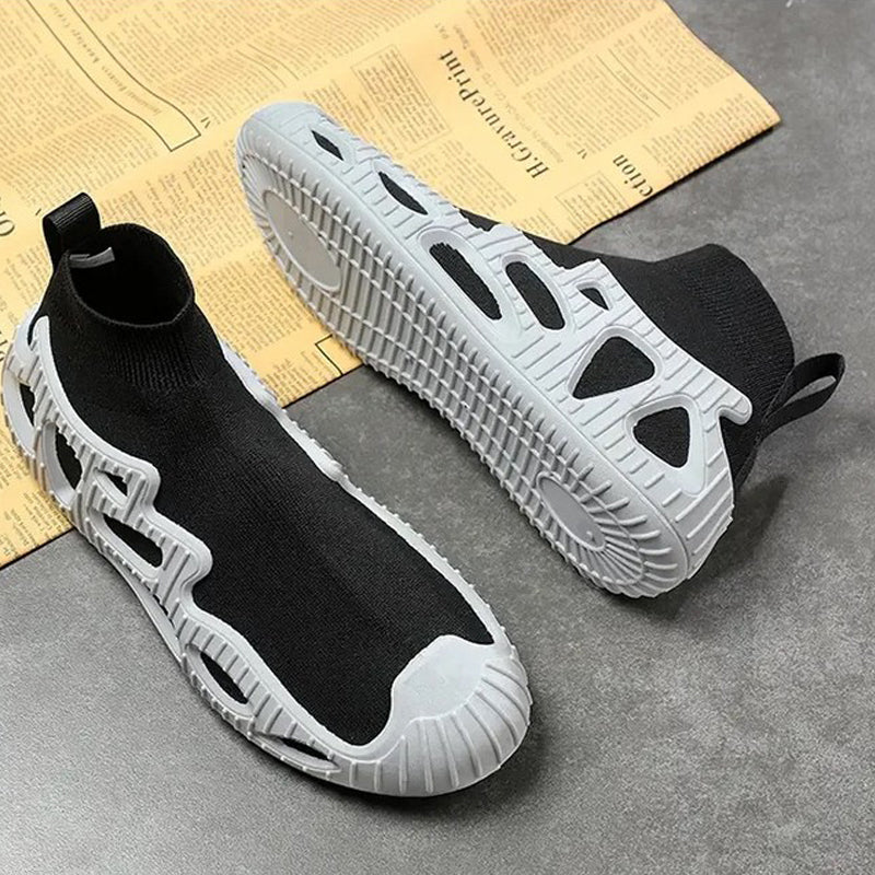Men's Knitted Breathable Lightweight Slip-On Casual Shoes