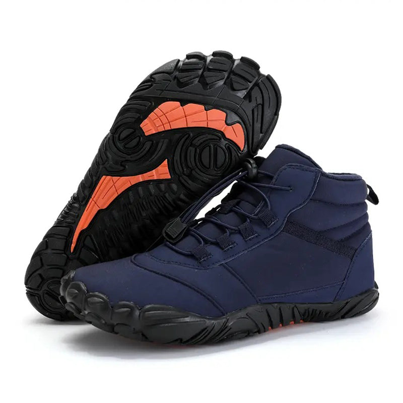 Men's  Waterproof Warm Non-Slip Fleece Comfortable Sneakers Snow Ankle Shoes