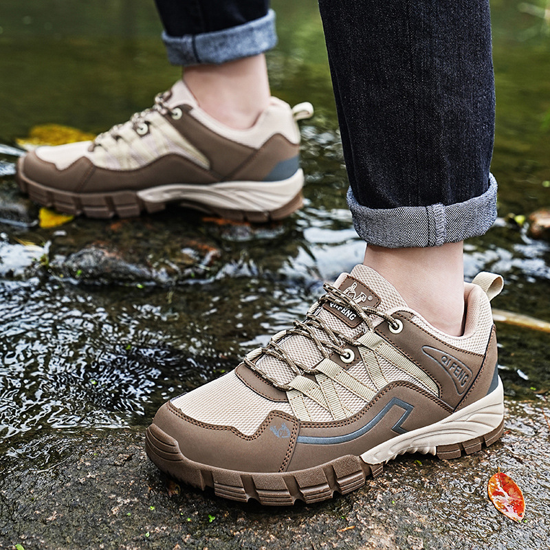 Durable Men's Hiking Sneakers for Outdoor Activities