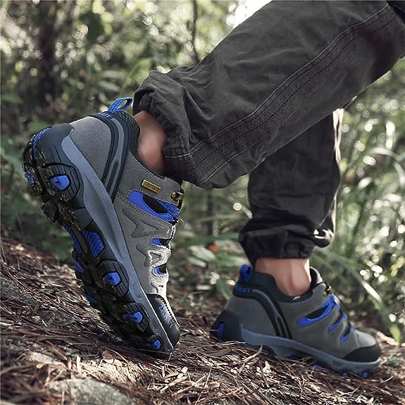 Men's Comfy Arch Support Lightweight Waterproof Hiking Orthopedic Shoes