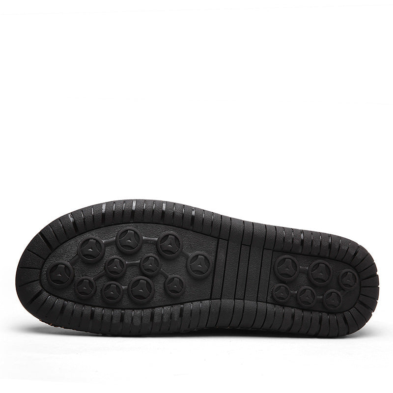 Men's Genuine Leather Casual Lightweight Handmade Loafer Shoes