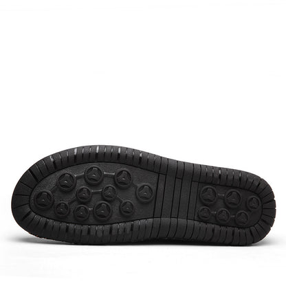 Men's Genuine Leather Casual Lightweight Handmade Loafer Shoes