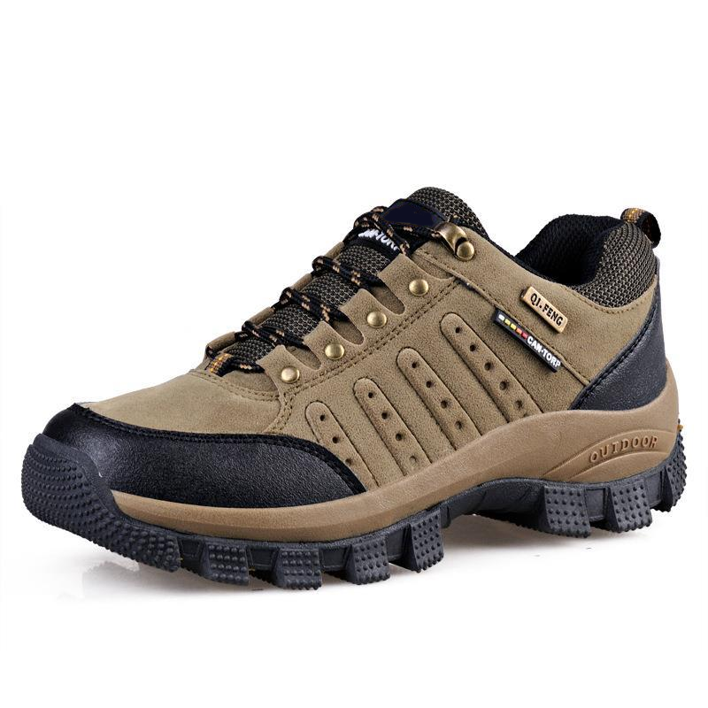 Men's Leather Durable Outdoor Boots
