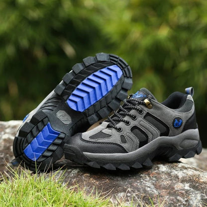 🔥Free Shipping-Men's Genuine Leather Comfort Orthopedic Walking Shoes Hiking Shoes