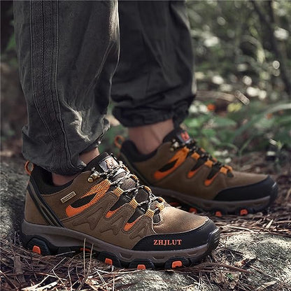 Men's Comfy Arch Support Lightweight Waterproof Hiking Orthopedic Shoes