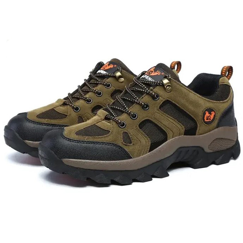 🔥Free Shipping-Men's Genuine Leather Comfort Orthopedic Walking Shoes Hiking Shoes