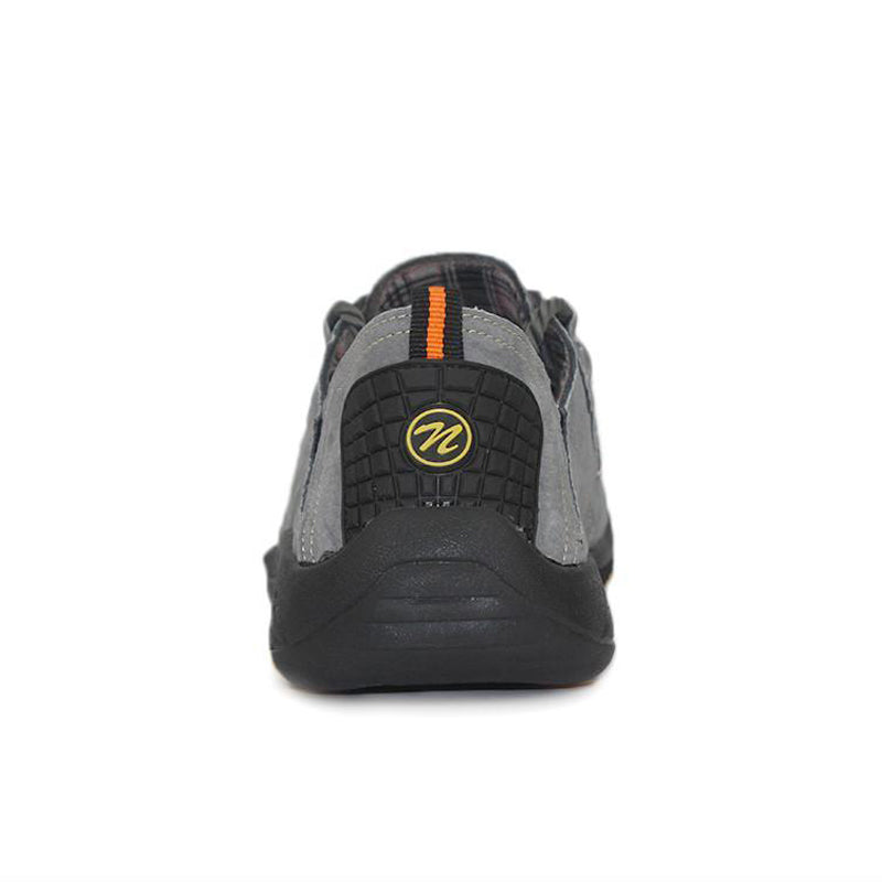 Men Outdoor Hiking Sneakers Non-Slip Toe Protection Casual Walking Leather Loafers