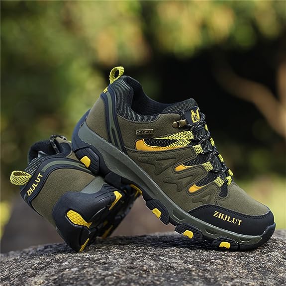 Men's Comfy Arch Support Lightweight Waterproof Hiking Orthopedic Shoes