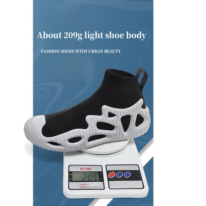 Men's Knitted Breathable Lightweight Slip-On Casual Shoes