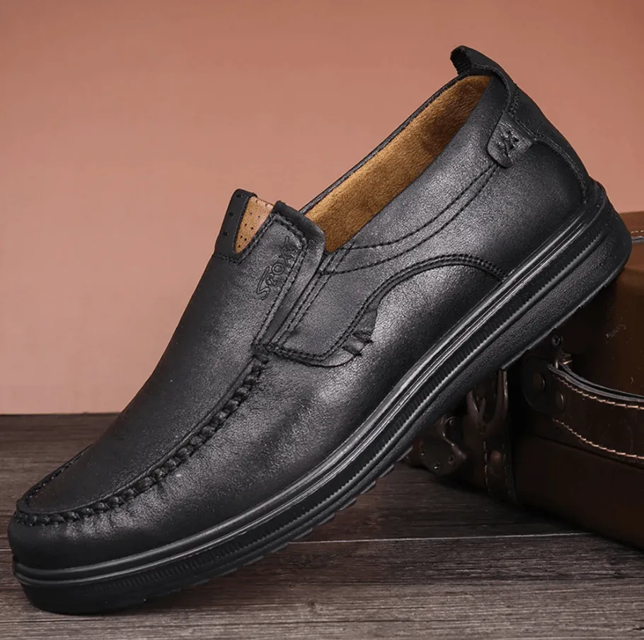 Last Day 49% OFF🔥Men's Comfortable Soft Sole Casual Slip-on Leather Loafers