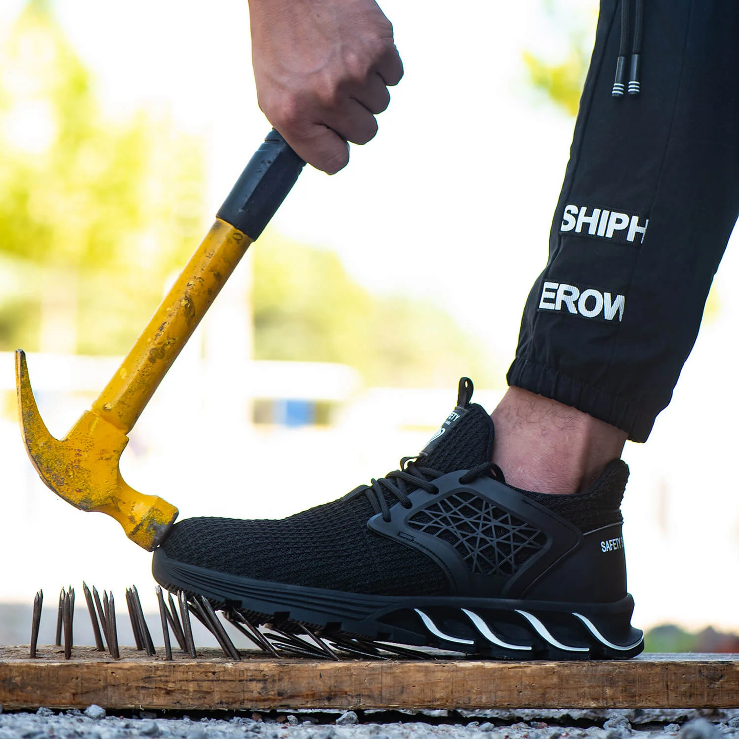 Steel Toe Sports Safety Shoes