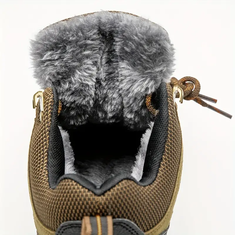 Dallader Men's Waterproof Breathable Lightweight Orthopedic Hiking Shoes for Plantar Fasciitis (Medical Certification)