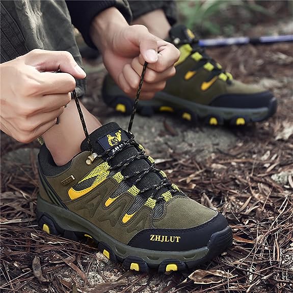 Men's Comfy Arch Support Lightweight Waterproof Hiking Orthopedic Shoes