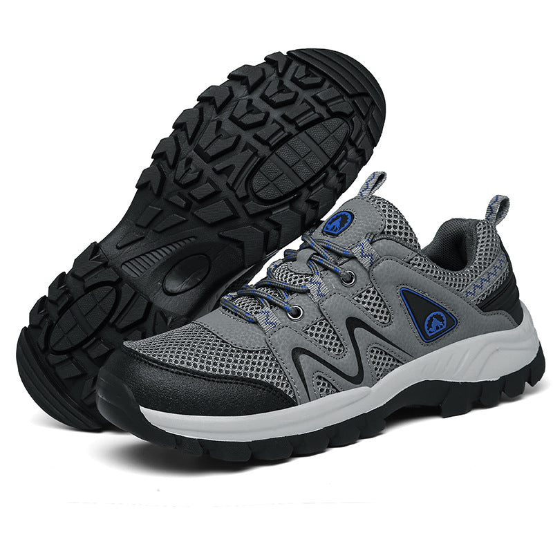 Men's Breathable Lightweight Arch Support Hiking Orthopedic Shoes(Upgraded Durability)
