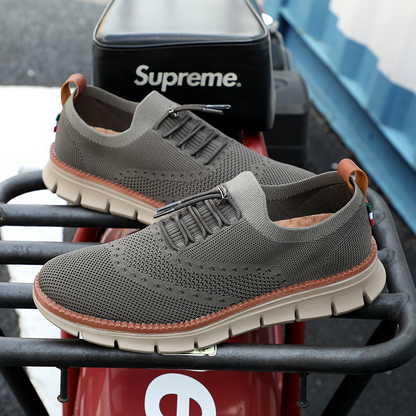 Men's Breathable Lightweight Mesh Casual Oxford Shoes